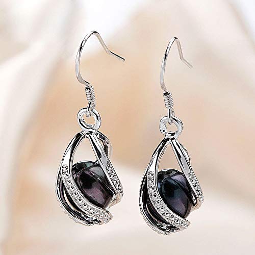 Hengsheng AMHSN0359BLACK 100% Natural Freshwater Pearl Jewelry Sets thumb #1