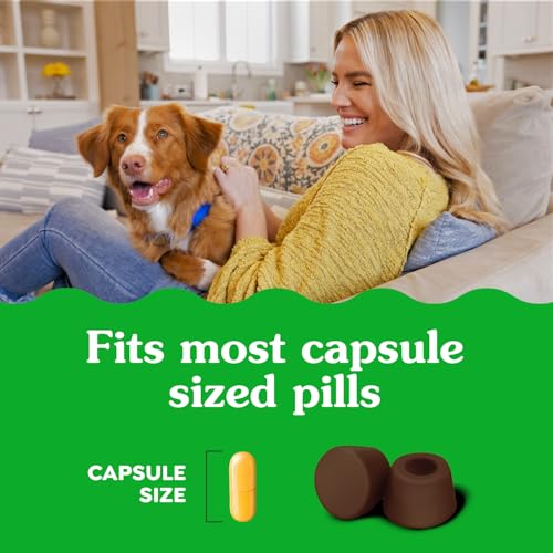 GREENIES PILL POCKETS Capsule Size Natural Soft Dog Treats Chicken Flavor, (60 Treats) 15.8oz. Pack image 2