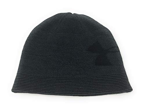 Under Armour Men's Billboard 2.0 Beanie, Black (002)/Black, One Size (Black/Black)