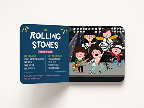 Rock 'N' Roll - Baby Biographies: A Baby's Introduction To The 24 Greatest Rock Bands Of All Time! #TOP1