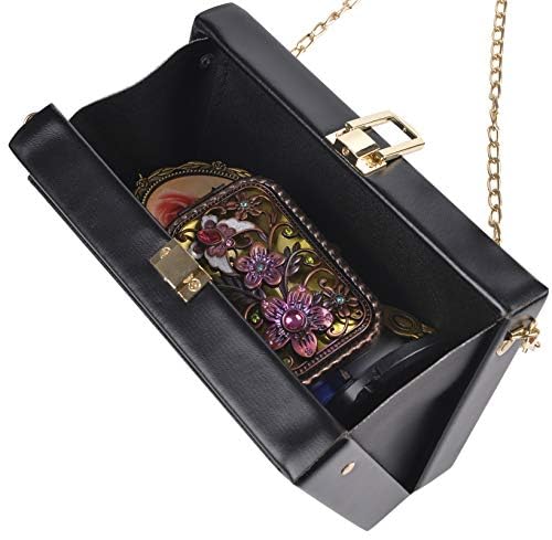 Image of QZUnique Tape Shaped Shoulder Bag Radio Recorder PU Crossbody Bag Women's Retro Evening Bag Handbag Clutch Purse