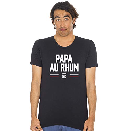 Ma petite tribu T-Shirt Homme - Papa AU Rhum - XL Cover