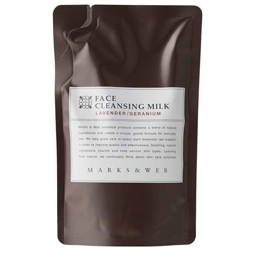 マークスアンドウェブ(MARKS&WEB) ハーバルクレンジングミルク ラベンダー/ゼラニウム(詰替140mL)