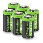 Enegitech CR2 Batteries, 3V cr2 Lithium Batteries CR15H270 for Golf Rangefinder Security Alarm System Non-Rechargeable (CR2 6 Pack)