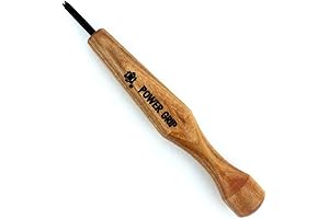 Mikisyo Japanese Carving Knife Chisel (1.5 mm), Woodworking Power Grip Carving Tools