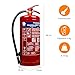Smartwares Pulverlöscher – 6 kg – für ABC Brände – mit Halterung – FEX-15167