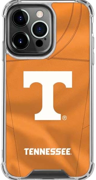 Skinit Clear Phone Case Compatible with iPhone 16 Pro Max - Officially Licensed University of Tennessee Orange Jersey Design