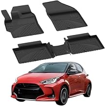 Sahler Floor Mats fits Toyota Cross Yaris Cross Hybrid 2020-2026 | Custom Fit Floor Liner for Cars | Premium Quality Car Mats Black | Odorless All Weather Waterproof Durable 4.5D Liner