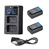 【Capacidad Real y Alta Eficiencia】 La capacidad de cada batería es de 1000mAh / 7.4WH Batería, se puede cargar dentro de la cámara que usa el cargador de entrada 2.1A para maximizar la eficiencia de carga. para mayor comodidad. Uso del cargador configurado.