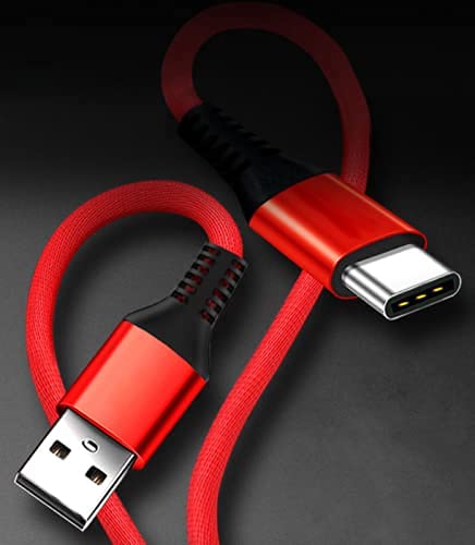USB Cable - USB A to Type C, Support Fast Charge and Data Transfer for Galaxy S20 Ultra S20+ S10+ S10e S9+ S8+ Note 10+ 9 Nintendo Switch All Type C Devices.