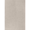Unique Loom Outdoor Solid Collection Area Rug (8′ x 11′ 4″ Rectangle Light Gray/Ivory)