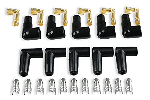 Accel 4039B Spark Plug Wire Set - Super Stock Copper Core 8Mm - 90 Deg. Boots - Blue #TOP2