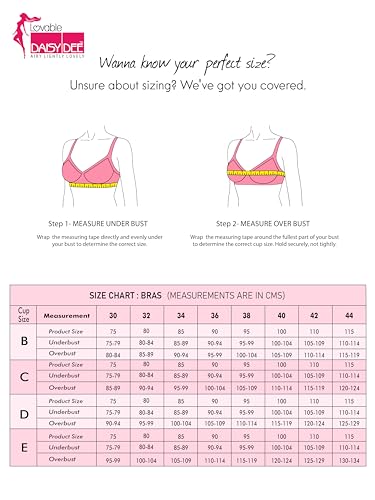 Image of DAISY DEE Women's Cotton Brassiere Non-Padded Wirefree Seamed Full Coverage Comfort-fit Cut and Sew, with Broader Band Regular /Dress /Saree Bra - NSHPU