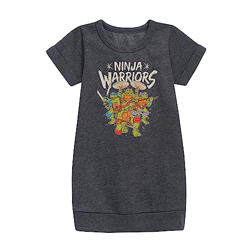 HYBRID APPAREL - Teenage Mutant Ninja Turtles -Ninja Warriors - Toddler & Youth Girls Fleece Dress