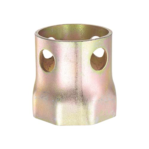 sourcing map Broche Écrou Prise 90mm 8 pointe Roue Roulement Contre-écrou Prise