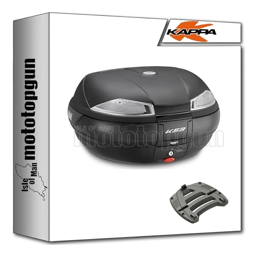 Top case Kappa K53N avec support moto pour voyager en Yamaha XJR 1200