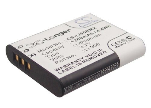 Tecnologia: Li-ion Rechargeable Battery 1200mAh For OLYMPUS Tough TG-1 iHS, Stylus XZ-2 iHS, Stylus XZ-2, Tough TG-1
