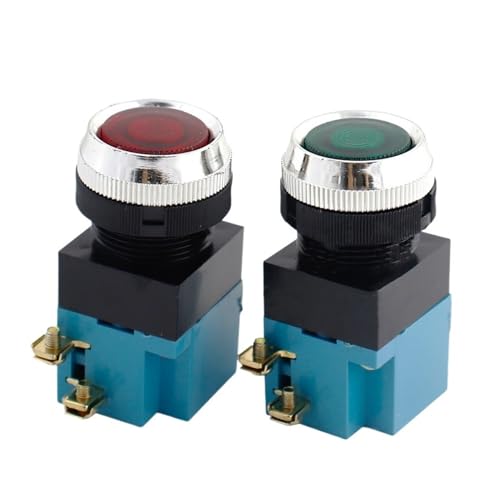 Interrupteur bouton-poussoir momentané P50 LA19-11 25mm 5A 380V