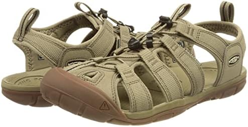 KEEN Men's Clearwater CNX Lightweight Water Sandals, Timberwolf/Timberwolf, 9.5 | Image 7