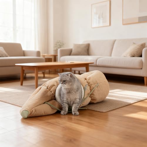Tunnel pour chat résistant et pliable, le jouet interactif haute performance