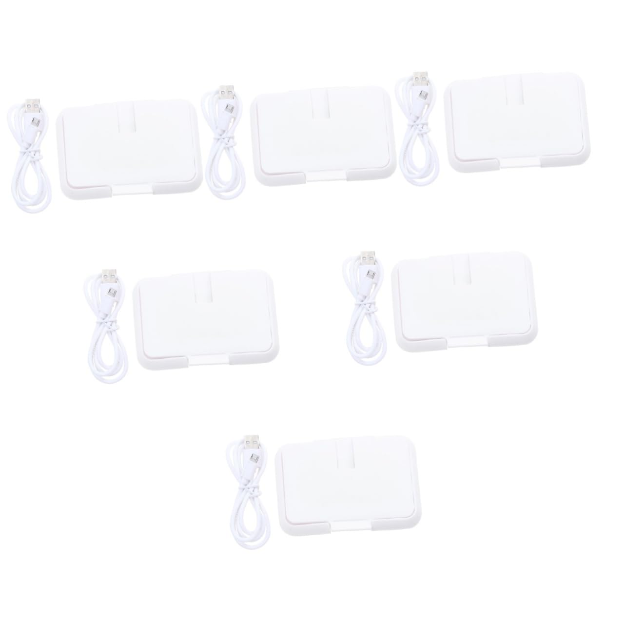 Amazon.com : ibasenice 6 Pcs Wipe Warmer Portable Heaters USB Aa Battery  Paper Towels Dispenser Baby Wet Wipe Case Wet Tissue Heating Case Diaper  Wipes Heater Wet Wipe Box for Car Wet