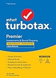 [Old Version] TurboTax Premier 2021 Tax Software, Federal and State Tax Return with Federal E-file [PC/Mac Disc]