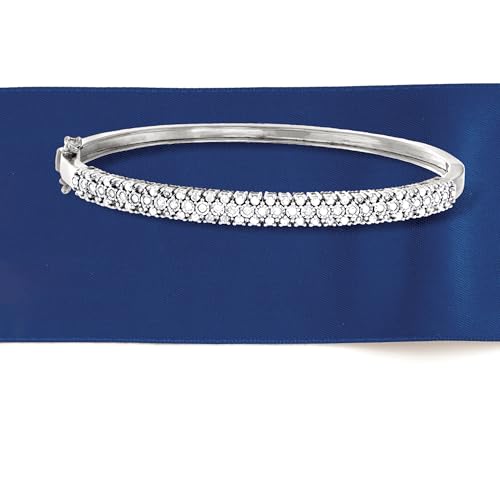 Ross-Simons 75 ct. t.w. Diamond Bangle Bracelet3