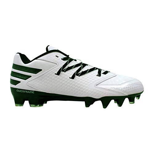 adidas Freak X Carbon Low Cleat - Men's Football White/Dark Green