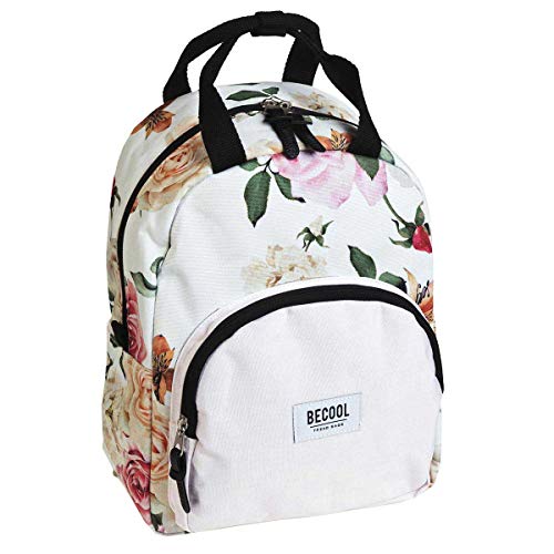 Busquets Mochila pequeña Bolso Becool Roses