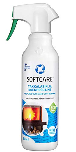 M-SOLUCIONES - Softcare Limpiador para Cristales de Chimeneas Hornos y Estufas.