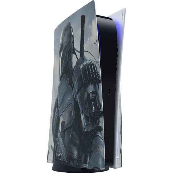 Skinit Decal Gaming Skin Compatible with PS5 Console - Officially Licensed DC Comics Arkham Origins Deathstroke Design