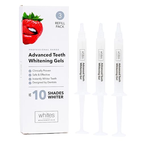 Whites Beaconsfield Teeth Whitening Gel Refills - 3 Pack