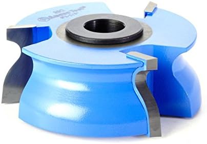 Amana Tool 992 Carbide Tipped 3-Wing Corner Round & Ogee Door Lip 2-5/8 D x 1 CH x 1/2 & 3/4 Bore Shaper Cutter