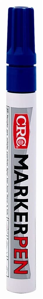 MARCADOR PINT PERMAN. 10 ML 8GR AZUL MARKER PEN ROTU. CRC - CAJA 12 UDS