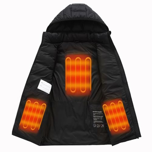 Heated Jacket for Boys Girls, USB Charging Heated Outerwear Thicken Warm Heated Coat Winter Warm Heated Body Warmer2