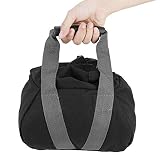 【Saco de arena vacío】: el saco de arena para levantamiento de pesas está vacío y no contiene rellenos. Puedes llenarlo con arena seca, soja, etc.