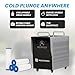 Recoverex Cold Plunge Tub, 88 Gallon, 0.8 Horsepower – Heavy-Duty Ice Bath Tub for Athletes, Portable Cold Plunge Chiller with Water Treatment Kit, Immersion Therapy, WiFi Control, Backpack & Wheels