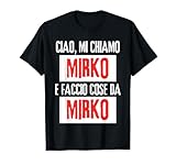 Mirko Idea Regalo Personalizzata con Nome
