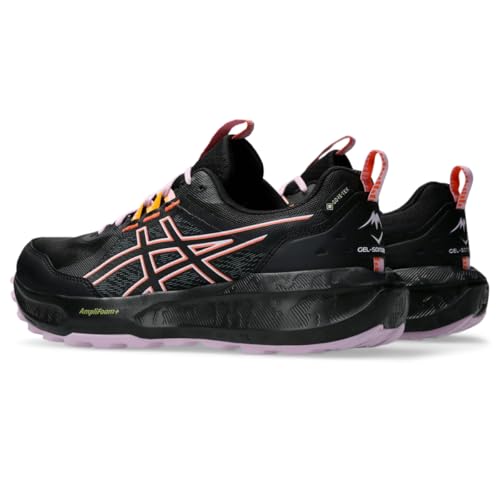 ASICS Women's Gel-Sonoma 8 GTX Running Shoes, 10, Black/Light UBE3