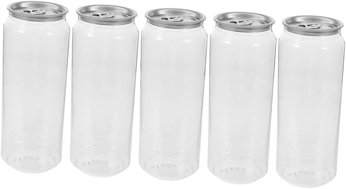 Boba-Becher aus Kunststoff mit Deckel, Transparente Kunststoffbecher | Hohe Transparenz, Umweltfreundlich, 200er-Pack, Leicht Öffnen, für Bubble Tea & Saft(330ml,200 sets Easy-open lid)