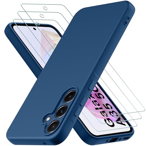 Calzata Sicura: La custodia si adatta perfettamente compatibile con Samsung Galaxy A35 5G con ritagli accuratamente realizzati per la fotocamera e le porte del tuo dispositivo. I bordi ultra morbidi rendono facile l'inserimento e la rimozione.