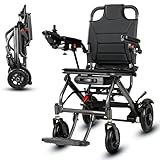Electric Wheelchairs for Adults, Sillas de Ruedas para Adultos, 10AH Battery, Can Last 12 Miles