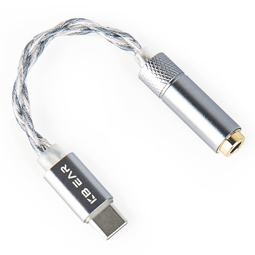 KBEAR P30�C���z���W���b�N �ϊ� �^�C�vc Type C 3.5 mm 4.4mm �I�[�f�B�I�A�_�v�^ DAC USB C �C���z���W���b�N�ϊ� USB C-3.5mm �C���z���ϊ��A�_�v�^�[ CX31993 DAC���� 32bit/384kHz 
