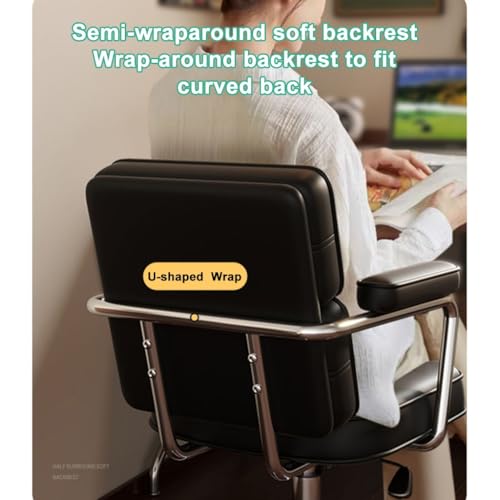 Chaise de bureau pivotante idéale pour le télétravail à la maison - 4