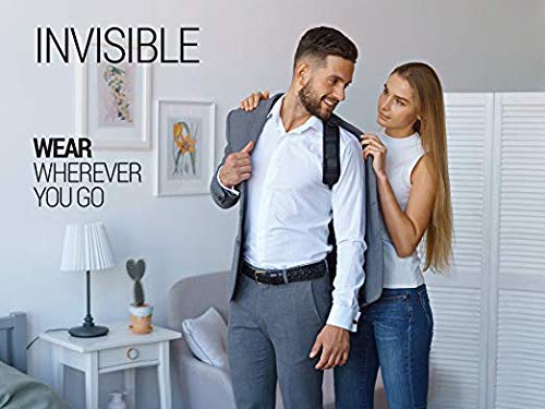 Posture Corrector for Men & Women - Adjustable Shoulder Posture Brace - Figure 8 Clavicle Brace for Posture Correction and Alignment - Invisible Thoracic Back Brace for Hunching (1 Count (Pack of 1)