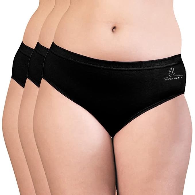 Image of Mid Rise Hipster Panties Pack of 3 | Panties for Women Combo Pack - PED1001