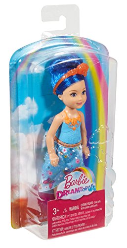 Muñeca Barbie Dreamtopia Rainbow Cove Sprite Azul miniatura 4