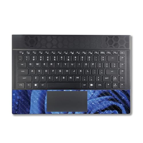 Image of MightySkins Carbon Fiber Skin Compatible with Alienware X14 R2 (2023) Full Wrap Kit - Rose Closeup | Protective, Durable Textured Carbon Fiber Finish | Easy to Apply & Change Styles | Made in The USA