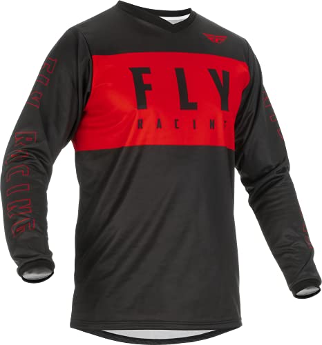 Fly Racing 2022 Youth F-16 Jersey (Red/Black, Youth X-Large)