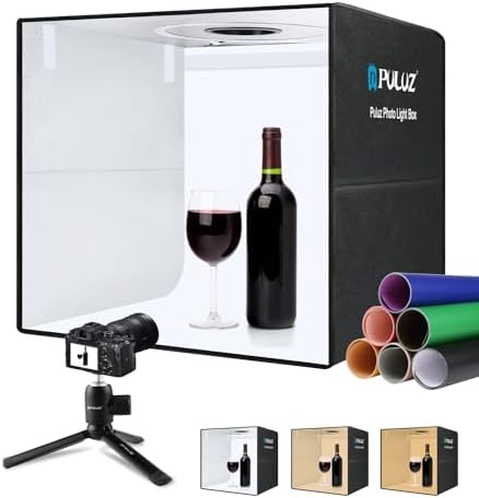 PULUZ 60x60 Photo Studio Light Box Photography Studio Shooting Light Tent Box With 6 Colors Backgrounds - | Professional Photo & Video Equipment Supplier - View #8